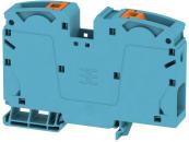 ARDEBO.de Weidmüller A2C 35 BL Durchgangs-Reihenklemme, PUSH IN, 35 mm², 1000 V, 125 A, blau (2552090000)