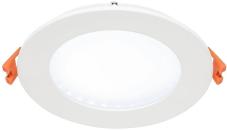 ARDEBO.de EVN LPR-Serie LED Einbaupanel, rund, IP20, 9W, 630lm, weiß (LPRW123540)