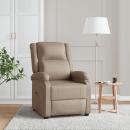 Relaxsessel Cappuccino-Braun Kunstleder