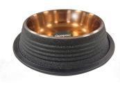 Quapas Dog Bowl non-skid Black 29cm