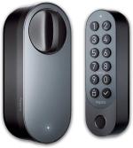 ARDEBO.de Aqara U200 Smartes Türschloss, Apple Home Key, schwarz (EL-D02D)