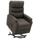 ARDEBO.de - Aufstehsessel Taupe Stoff