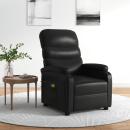 ARDEBO.de - Massagesessel Elektrisch Schwarz Kunstleder