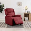 ARDEBO.de - Relaxsessel Weinrot Stoff