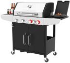 ARDEBO.de ProfiCook PC-GG 1312 Gasgrill, 4 Heizzonen, 67 x 43 cm große Grillfläche, Edelstahl (501312)