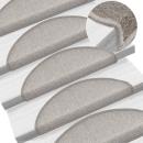 ARDEBO.de - Stufenmatten 10 Stk. 65x24x4 cm Taupe