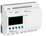 ARDEBO.de Schneider Electric SR2B201BD SPS-Steuerrelais, Zelio Logic, kompakte Ausführung, 20 E/A, 24 VDC, Display, Uhr, Relaisausgänge