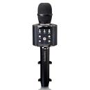 ARDEBO.de - Bluetooth® Karaoke-Mikrofon mit Lautsprecher und Beleuchtung Schwarz