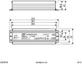ARDEBO.de EVN Netzgerät, 24V/DC, 0,1-150W, IP67, Primär: 100-240V, dimmbar über 1-10V-Schnittstelle (K24150110)