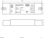 ARDEBO.de EVN LED Funk-Multicolor-Empfänger, 12-24V/DC, max. 288-576W, geeignet für 2,4GHz-Sender, weiß (FCMULTI4X6A)