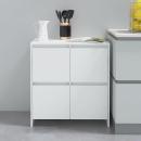 Sideboard Weiß 70x41x75 cm Holzwerkstoff