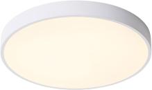 ARDEBO.de EVN DROP DOWN LED Deckenanbau, rund, IP20, 220-240V/AC/DC, 25W, 3000K, 4000K, 1750lm, 1875lm, weiß (DDT300125)