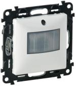 Legrand VALENA LIFE 3-Leiter Bewegungsmelder mit Neutralleiter; Erfassungsbereich: 170°; 500W LED; Farbe: Ultraweiß (752173A)