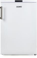 DOMO DO91122 Standkühlschränke mit Gefrierfach, 55,5 cm breit, 120 L, Supergefrierfunktion, LED-Display, weiß