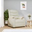 ARDEBO.de - Relaxsessel Elektrisch Creme Kunstleder