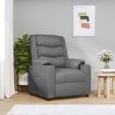 ARDEBO.de - Massagesessel Elektrisch Grau Kunstleder