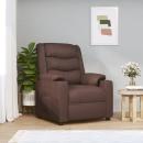 ARDEBO.de - Elektrischer Relaxsessel Braun Kunstleder