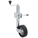 ARDEBO.de - Stützrad für Anhänger mit Klemme 60 mm Verzinkter Stahl