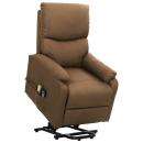 ARDEBO.de - Massagesessel mit Aufstehhilfe Taupe Stoff