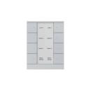 Busch-Jaeger SB/U8.0.11-83 Bedienelement, 8-fach, Busch- Tenton, alusilber (2CKA006330A0071)