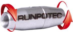 ARDEBO.de Runpotec Verbindungsstück, drehbar, für Ø 4,5 mm (20251)