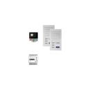 ARDEBO.de TCS PAIF020/003 audio:pack Einbau für 1 Wohneinheit mit Einbaulautsprecher ASI12000 + 2 x Freisprecher ISW3130 + Steuergerät BVS20