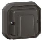 ARDEBO.de Legrand Plexo New Feuchtraum-Unterputz Kabelauslass mit Zugentlastung, IP 55, anthrazit (069878L)