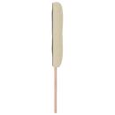 LED Kopfteil mit Knopfheftung Creme 72 cm Stoff