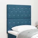 LED Kopfteil Dunkelblau 80 cm Velours