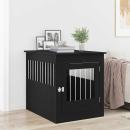 Hundebox Möbel Schwarze Eiche 80x64,5x71 cm Holzwerkstoff