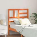 Bett Kopfteil Wachsbraun 80.5 x 4 x 104 cm Massivholz Kiefer