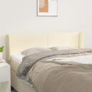 Kopfteil mit Ohren Creme 147x16x78/88 cm Kunstleder