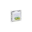ARDEBO.de Legrand SEANO SC/APC Monomode Glasfaser-Steckdose, Anschluss von 2 Glasfaserkabeln, mit 1 Duplex Adapter, ultraweiß (765189)