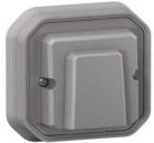 ARDEBO.de Legrand Plexo New Feuchtraum-Unterputz Kabelauslass mit Zugentlastung, IP 55, grau (069848L)