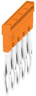 ARDEBO.de Weidmüller ZQV 2.5N/5 Z-Reihe, Querverbinder, 5polig, orange (1527620000)