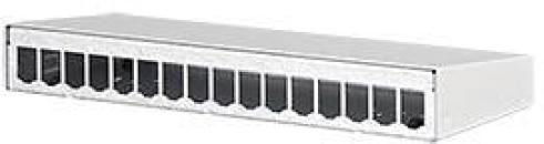 ARDEBO.de Metz Connect Modul AP-Gehäuse 16 Port, unbestückt, reinweiß (130861-1602-E)