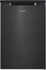 ARDEBO.de Exquisit KS15-4-051C Stand Kühlschrank mit Gefrierfach, 55 cm breit, 107 L, Gemüseschublade, Griffmulde, Inoxlook az