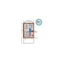 ARDEBO.de Walther Werke WAV0170R1 Anschlussverteilerschrank 44kVA mit Zählerplatz, 2 RCDs TypB, 4 CEE-Abgänge 16-63A und 6 Schukos