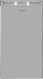 ARDEBO.de Exquisit KS85-V-091E Vollraumkühlschrank, 45 cm breit, 75 L, LED Beleuchtung, 1 Gemüseschublade, grau