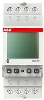 ARDEBO.de ABB DWA2 Astroschaltuhr, digital, 2 Kanäle (2CSM222501R1000)