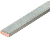 ARDEBO.de Weidmüller SSCH CU Sammelschiene 10x3x1000 mm, silber (0348900000), 1 m