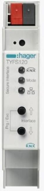 ARDEBO.de Hager TYFS120 KNX/IP Schnittstelle Secure, REG, weiß