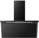 ARDEBO.de Wolkenstein WS55-90A++GCB Kopffreihaube, 90 cm breit, 558,00 m³/h, LED-Beleuchtung, Touch Control, schwarz