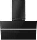 ARDEBO.de Wolkenstein WS49-90B Kopffreihaube, 90 cm breit, 513,6 m /h, LED Beleuchtung, 4 Leistungsstufen, schwarz