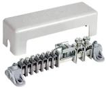 ARDEBO.de Dehn PAS AH RK 7X25 2X8.10 1XFL40 Potentialausgleichschiene m. Abdeckung 7x 2,5-25mm² 2x16-95mm² 1x Fl 40x5mm (563040)