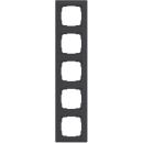 ARDEBO.de - OPUS-InForm Rahmen 5-f., ant Kunststoff anthrazit