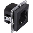 ARDEBO.de - Steckdose/Spann.anz. anthrazit LED, grün