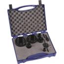 ARDEBO.de - HSS Lochsägen-Set, 10-tlg 16, 20, 25, 35, 68, 74 mm