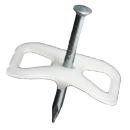 ARDEBO.de - Nagelscheibe mit verzinktem Stahlnagel 3.5 X 50MM