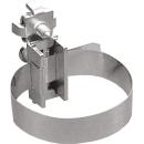 ARDEBO.de - Erdungs-Bandschelle aus V2A für Rohr 1/8